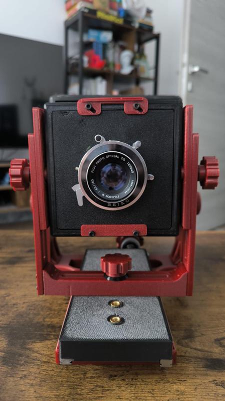 Large format 4x5 field camera