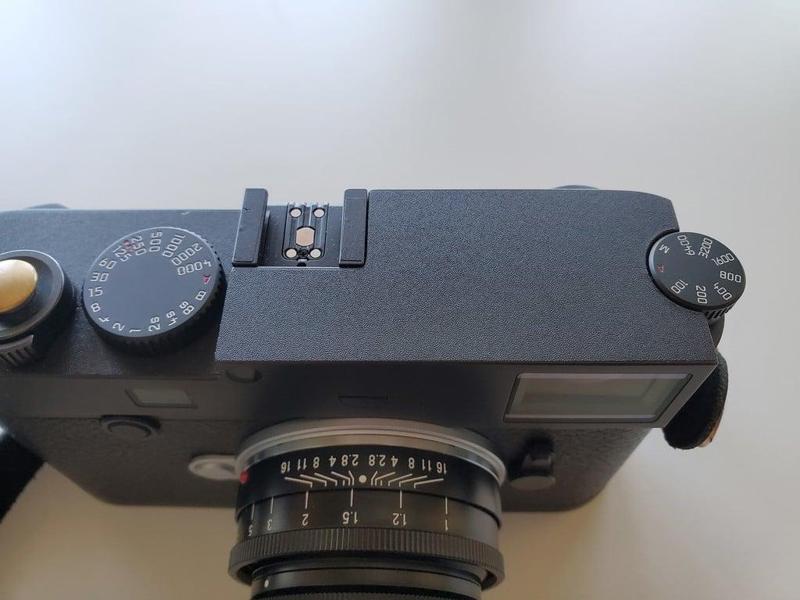 Stencil for Leica M10 camera top plate protective film decal