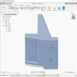 Creality Ender 5+ Filiment holder offset bracket