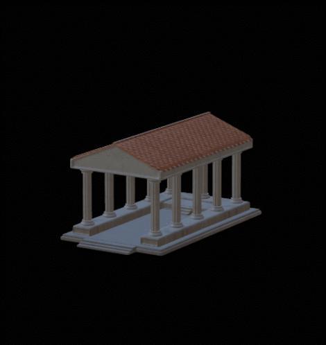 Roman style building/ house