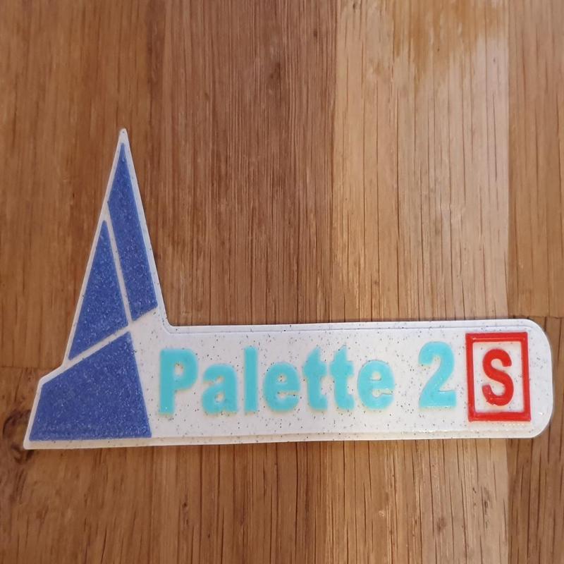 Palette 2S sign for Palette 2(S)