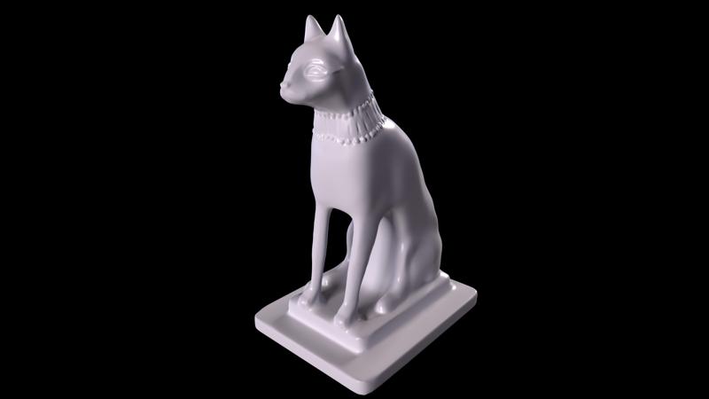 Egyptian Cat Statuette