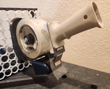 Packing Tape Dispenser Holder for Multiboard or Wall Mounting