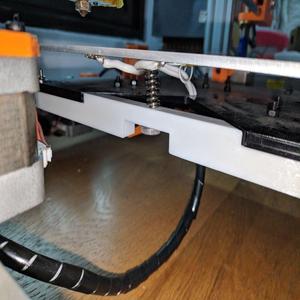Prusa i3 clone 4 point to 3 point leveling conversion