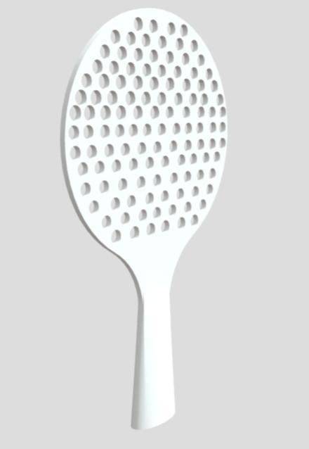 airless ping pong paddle