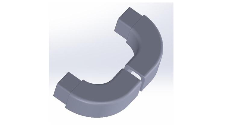 KabelkanalEcke90° 15x15mm