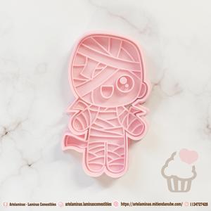 Kawaii Mummy Halloween Cookie Cutter