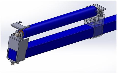 Lagerung für Tragrolle,Rollbock