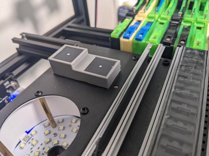 PandaPlacer A1 dual height fiducial fixture