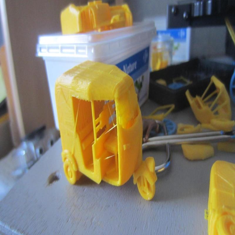 Rishka Asian vehicle 1/43 scale