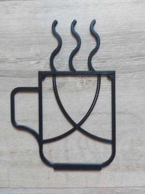 Nástěnná dekorace "  HOT TEA"