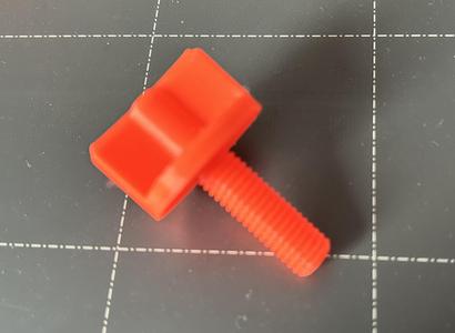 Schraube für Flipchart