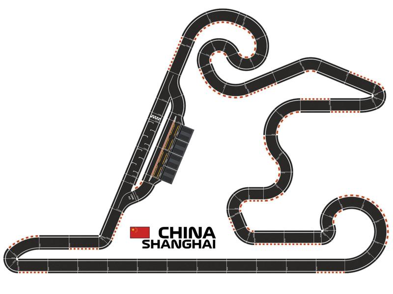Racing Circuits - building kit - China Shanghai Grand Prix