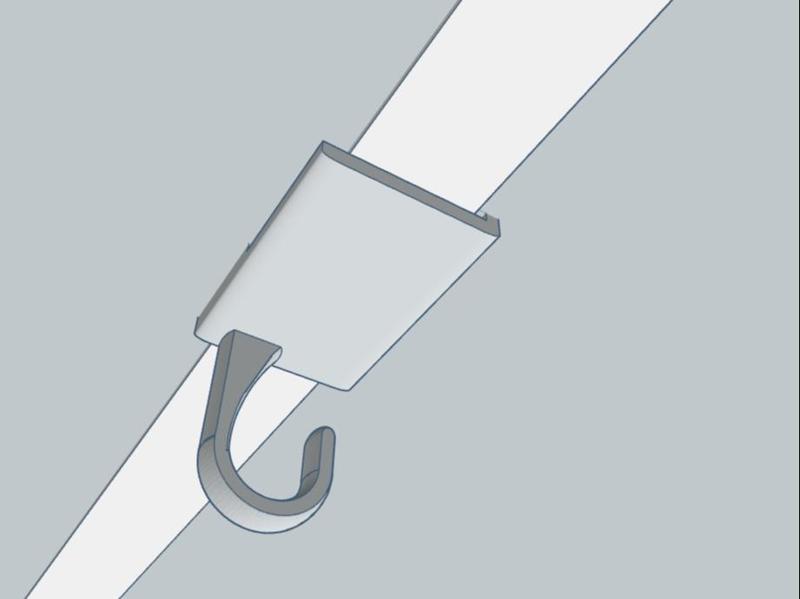 Hook for Acustic roofs