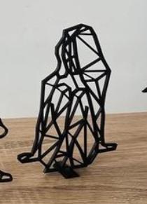 Silueta geométrica de mujer