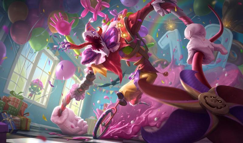 Surprise Party Fiddlesticks - 12 Variant Print Pack (League of Legends)