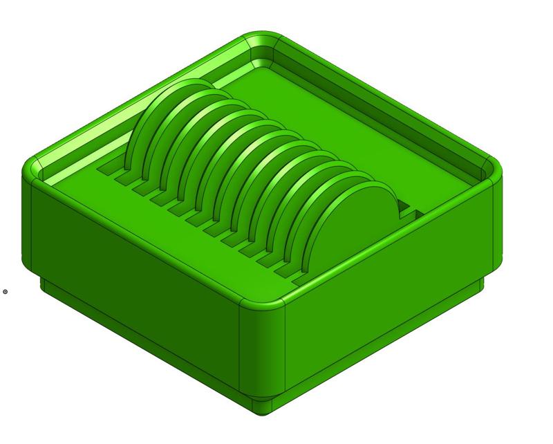 No Glue Gridfinity CR2016
