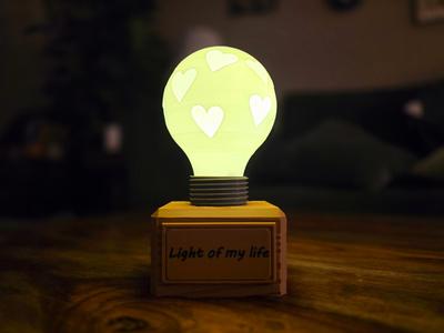 Light of my life - Tea Light Candle