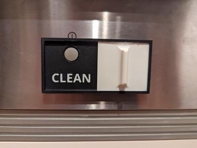 Dishwasher clean/dirty sign