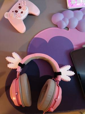 Cute Axolotl Ears Headphones accessories