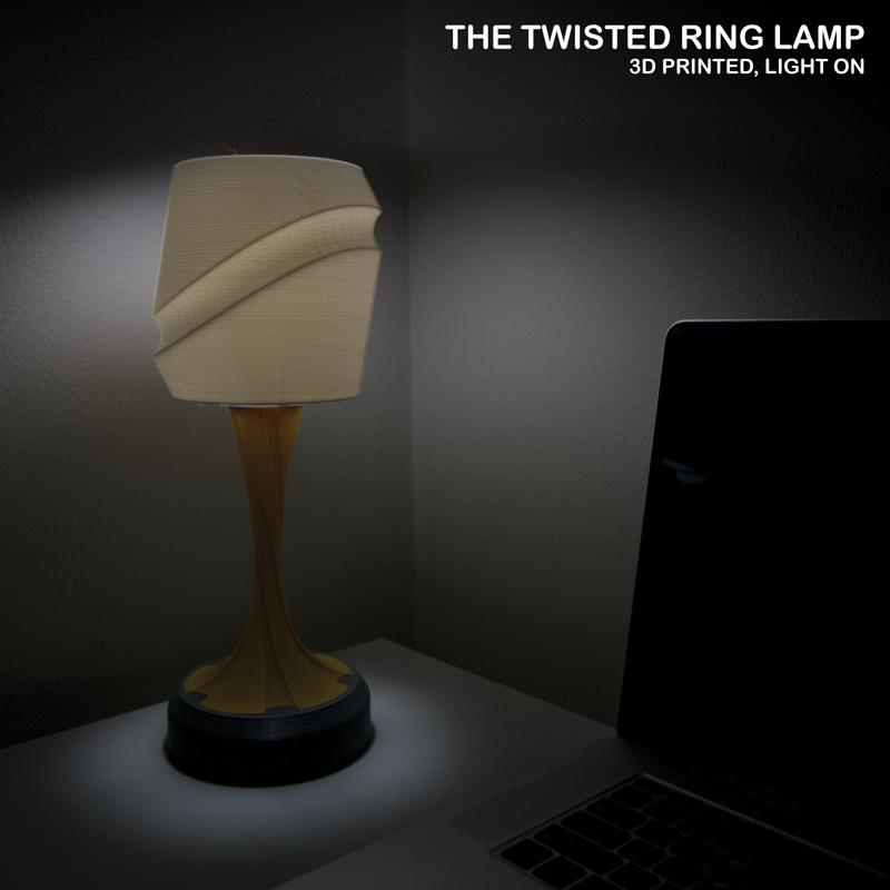 The Twisted Ring Lamp