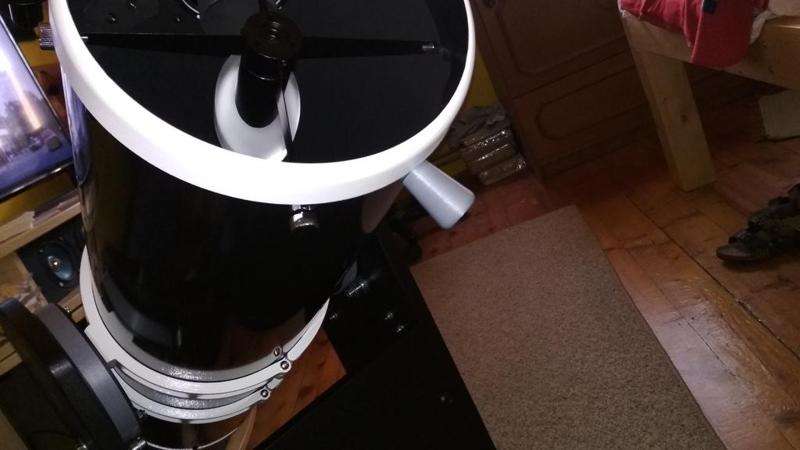 "Handles" Dobson telescope.