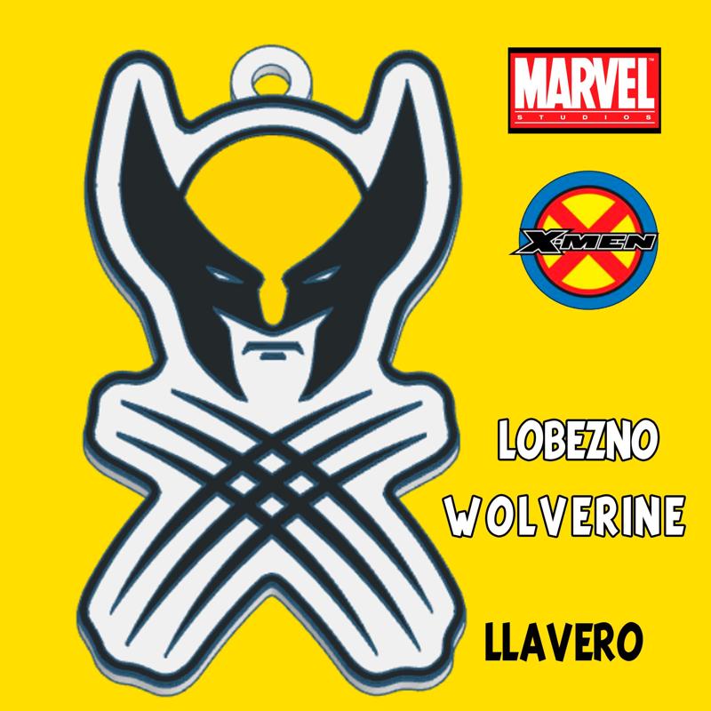 Wolverine keychain