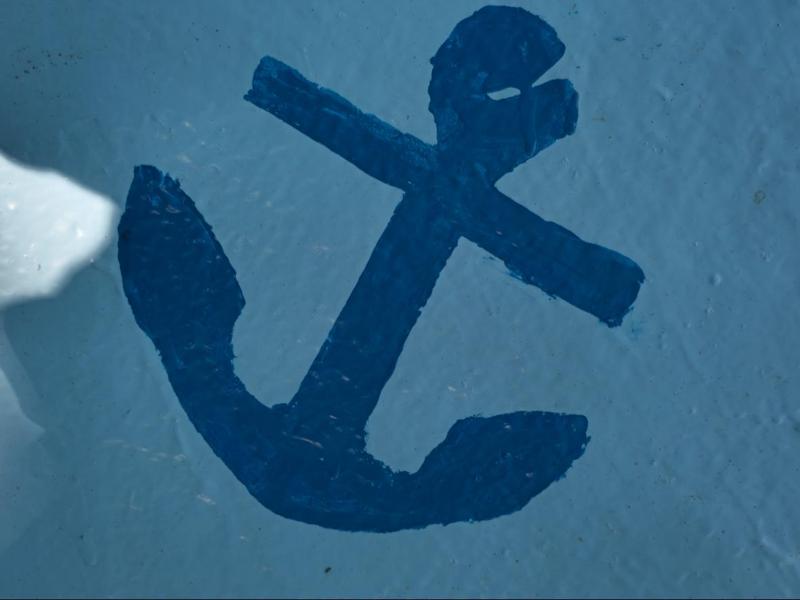 Anchor & Seaweed Stencils