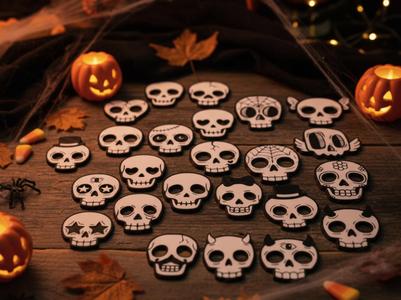 Cartoon-Skulls