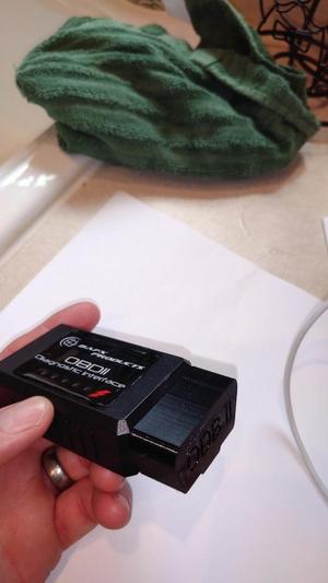 OBDII pin cover