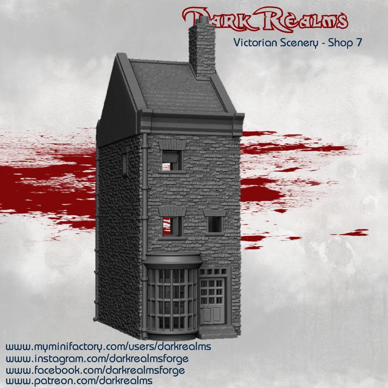 Dark Realms Victorian Scenery - Shop 7
