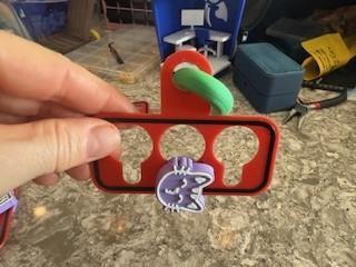 Croc Charm Holder (necklace, keychain)