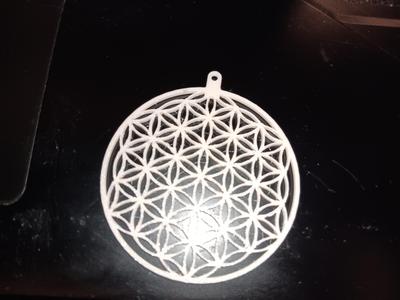 Flower of Life Keychain