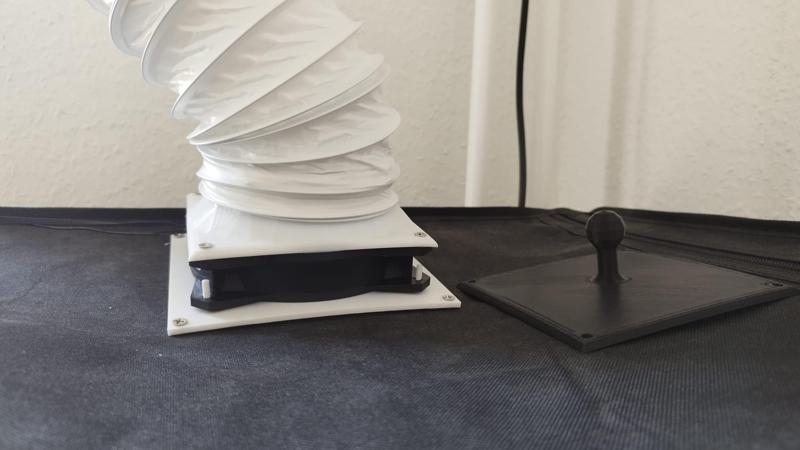 Universal 120mm Fan Exhaust System for Enclosures