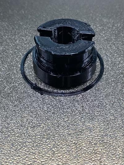 Replacement foot for aluminum tube patio chair (1” or 25mm O.D.)