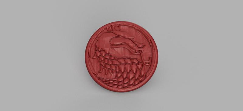 Drinkcoaster ' dragon'