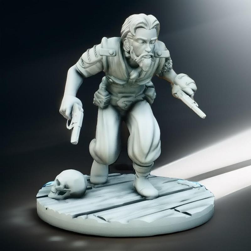 board game figure gunslinger