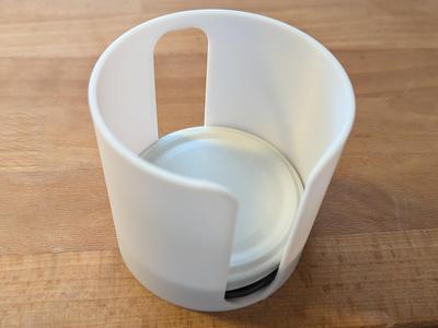Jar lid organizer/storage - 70mm or 2.8in (half height (72mm)