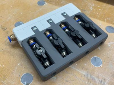 Manifold & Valve Organizer| Vacuum Clamping System