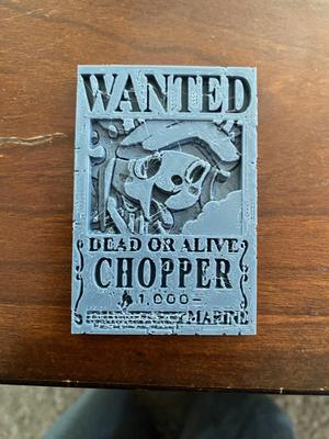 Chopper Post Wano bounty poster