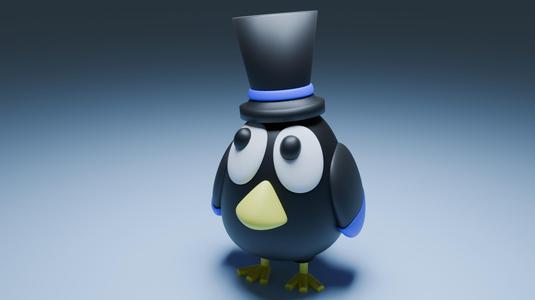 Cute bird V2 fixed model