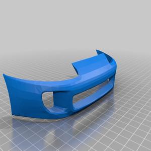 1/10 toyota supra mk4 factory front bumper