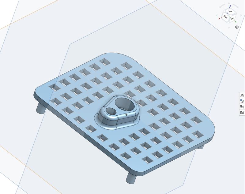 Base for aquarium oxygen filter