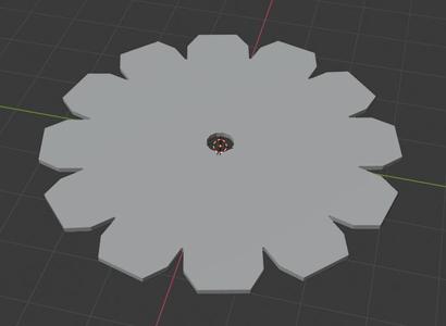 Yorkshire Button Template