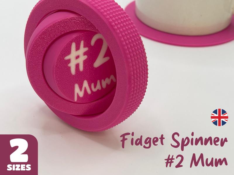 Number 2 Mum Fidget Spinner [UK]