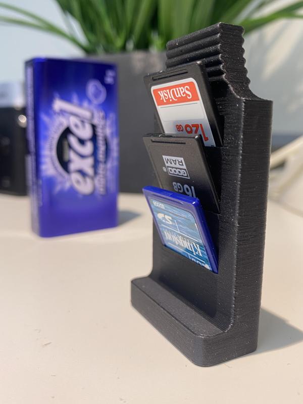 Excel mint tin SD Card Holder