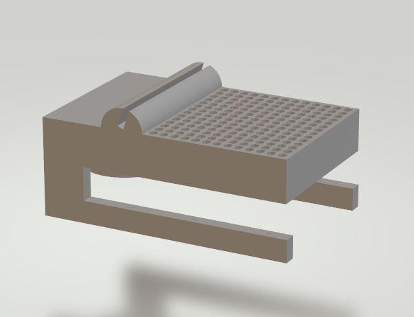 Exhaust box for dental vacuum cleaner.