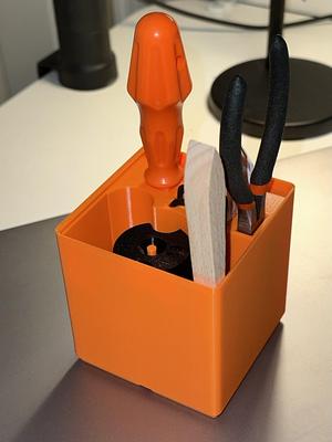 Gridfinity Prusa mk 4 Tool Cup 2x2