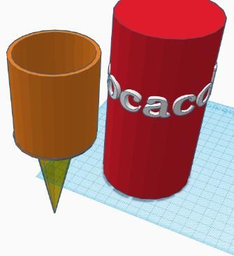 porta latas de gaseosas para la arena