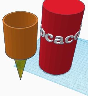 porta latas de gaseosas para la arena